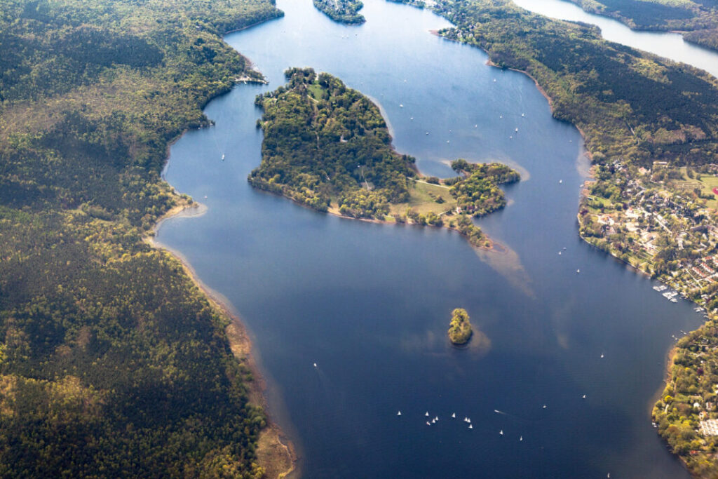 Jezioro Waansee w Berlinie