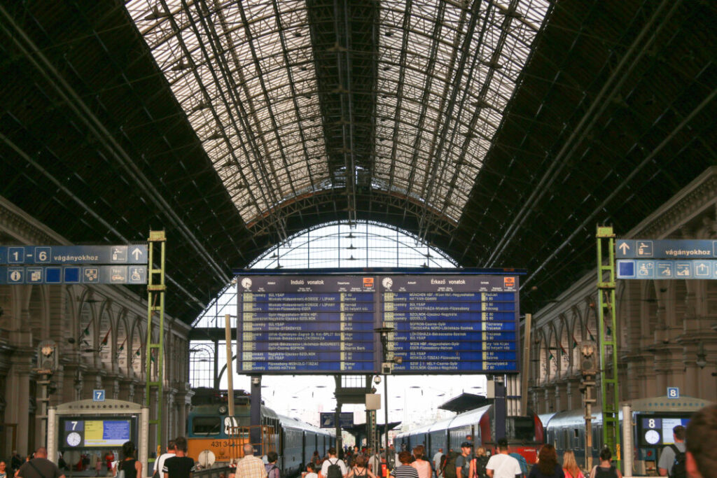 Dworzec Nyugati w Budapeszcie