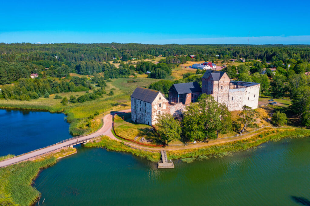 Zamek Kastelholm na Wyspach Alandzkich