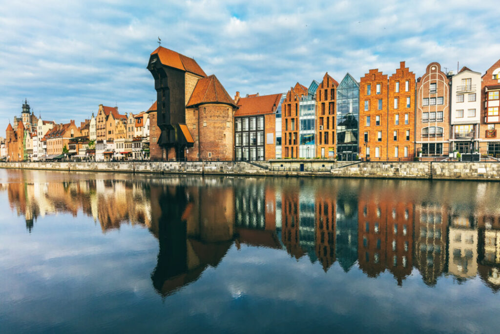 Żuraw nad Mołtawą - Gdańsk