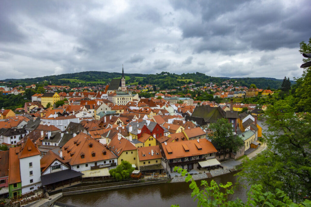 Panorama Czeskiego Krumlova