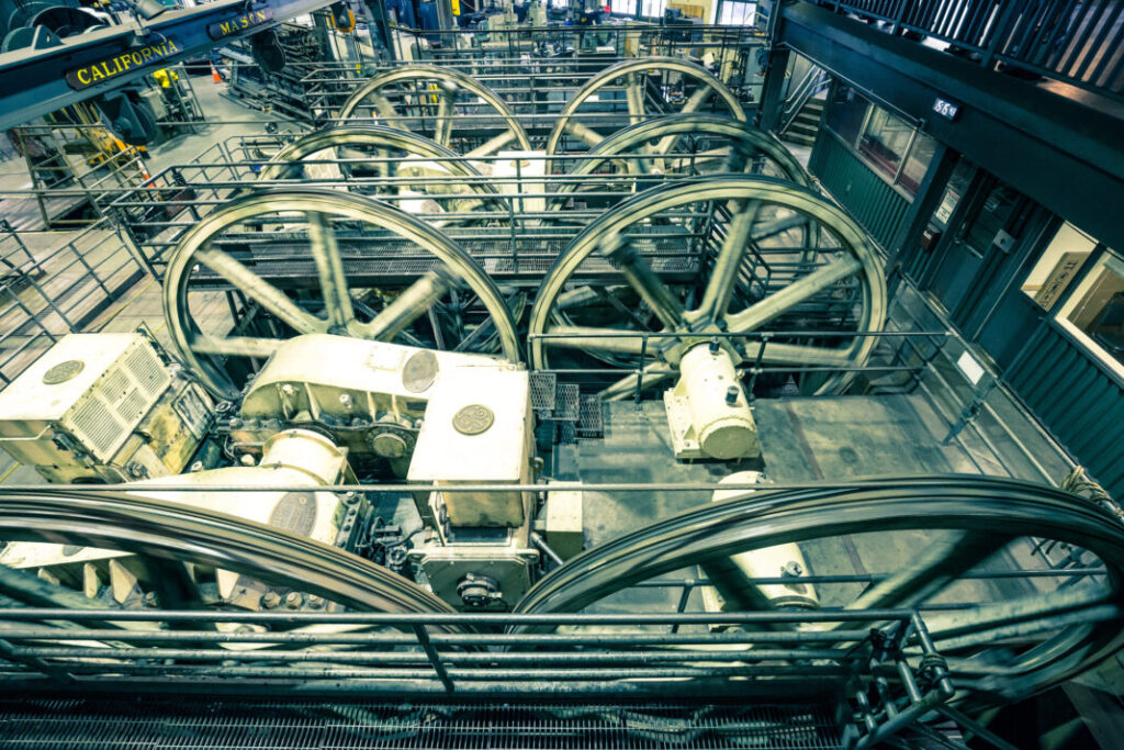 Cable Car Museum w San Francisco