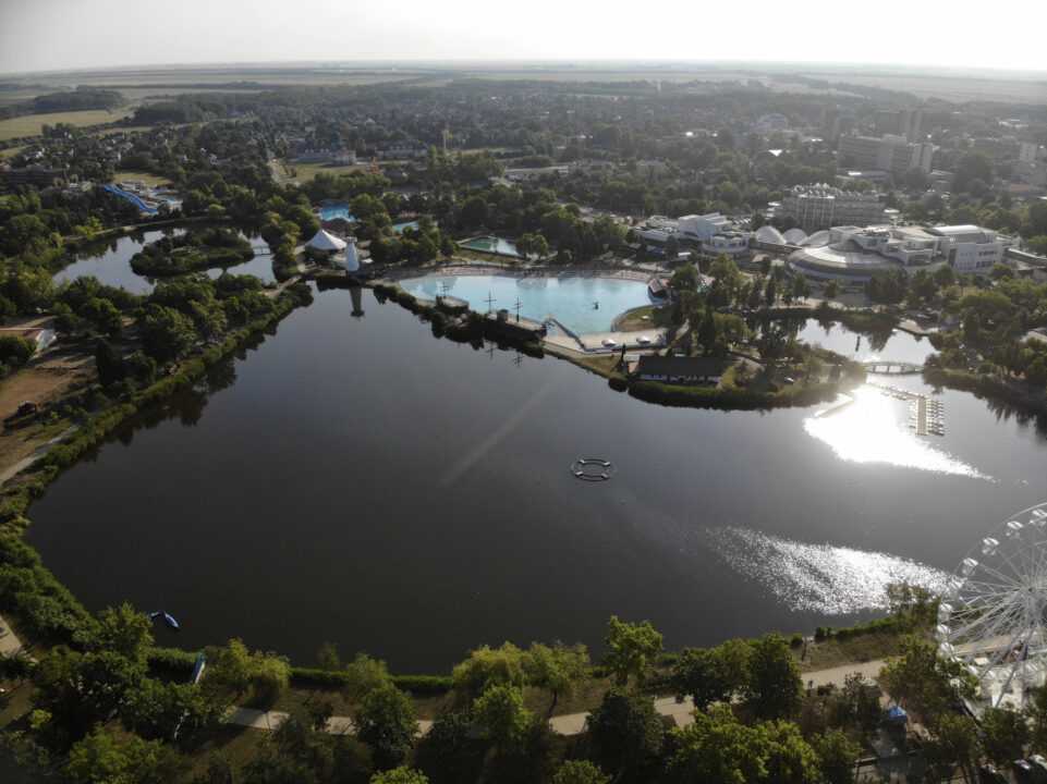 Aquapark w ośrodku termalnym Hajduszoboszlo - Węgry