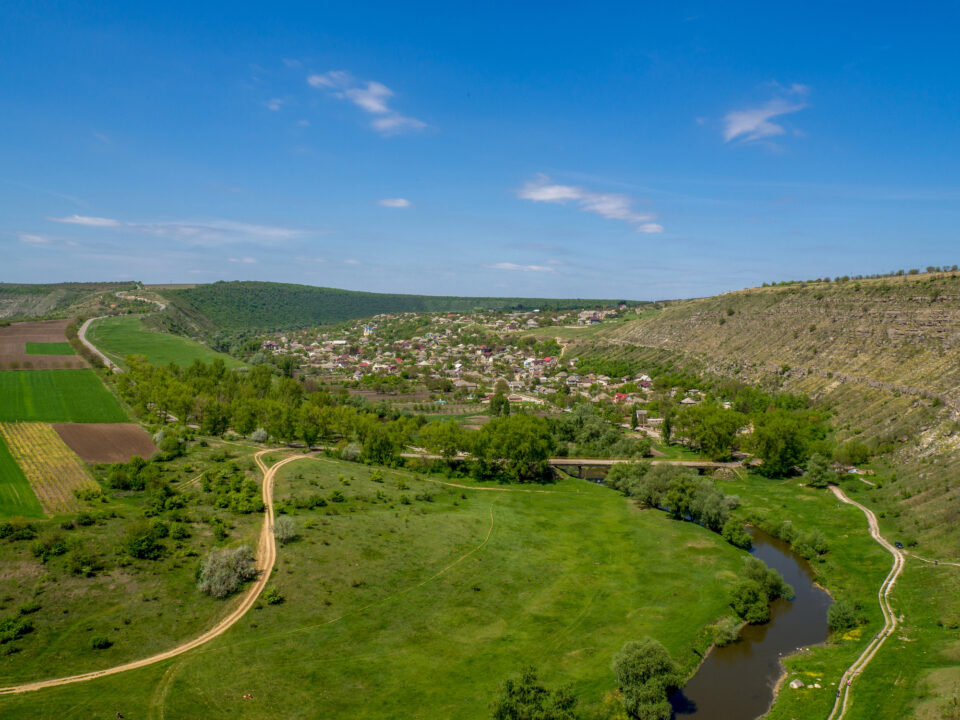Widok na Old Orhei - Mołdawia