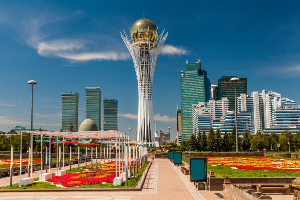 Bayterek Tower, Nurzhol Bulvar, Astana - Kazachstan