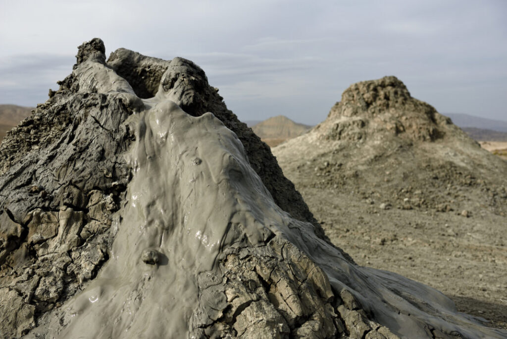 Wulkany błotne w Azerbejdżanie