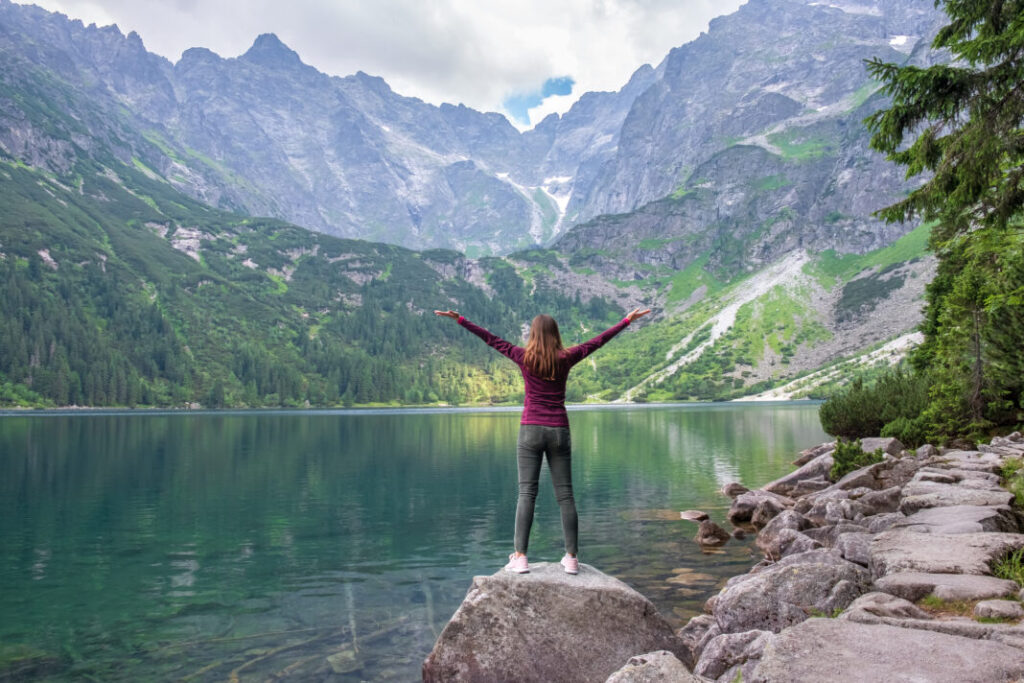 Morskie Oko w Tatrach - Polska