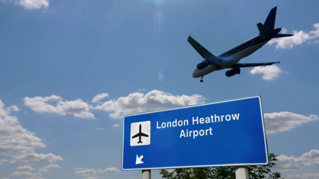 Lotnisko Heathrow w Londynie