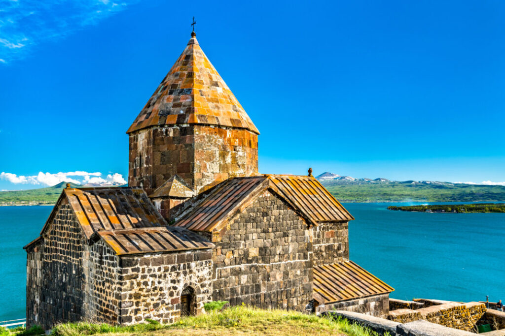 Jezioro Sevan i Monastyr Sevanavank - Armenia