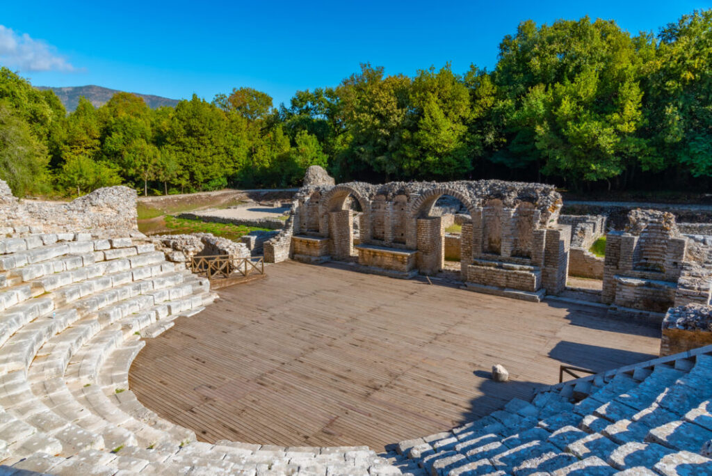 Teatr rzymski w Butrint - Albania