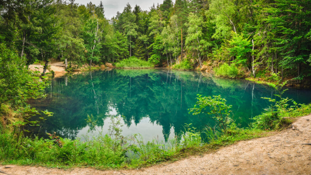 Kolorowe Jeziorka w Wieściszowicach