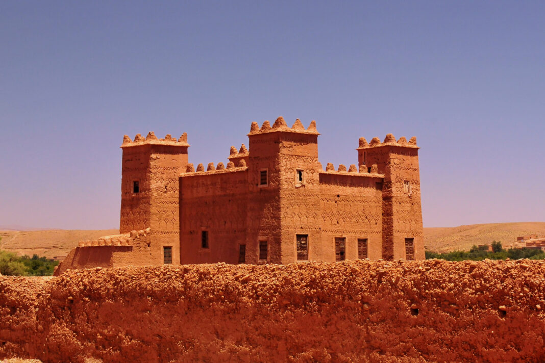 Kasbah na południu Maroka -