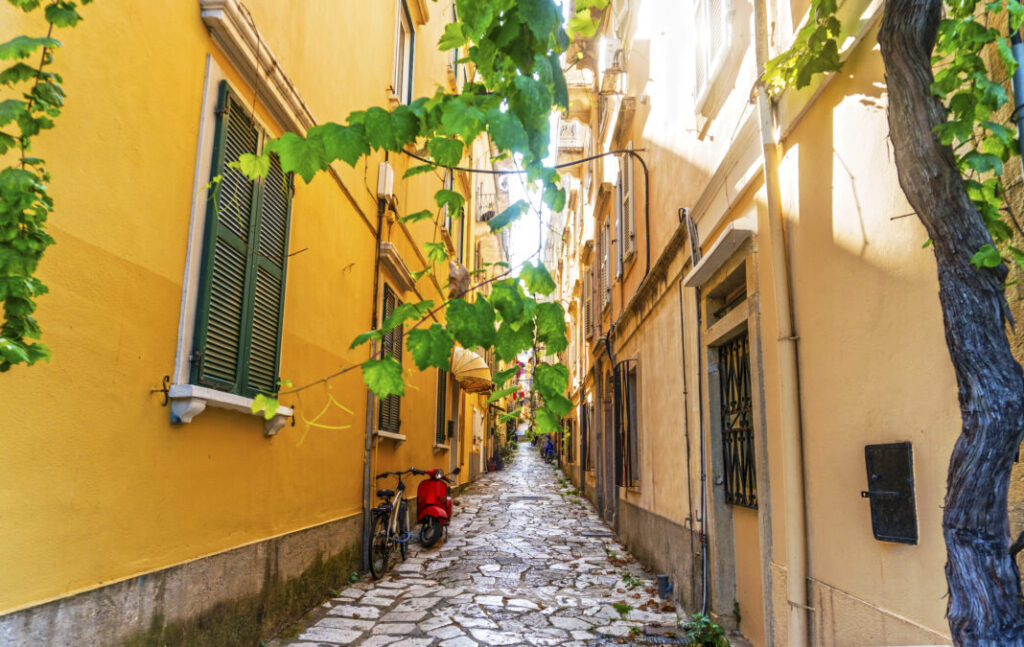 Architektura Starego Miasta na Korfu - Grecja