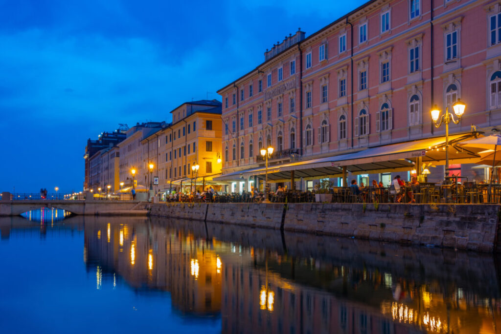 Canal Grande w Trieście