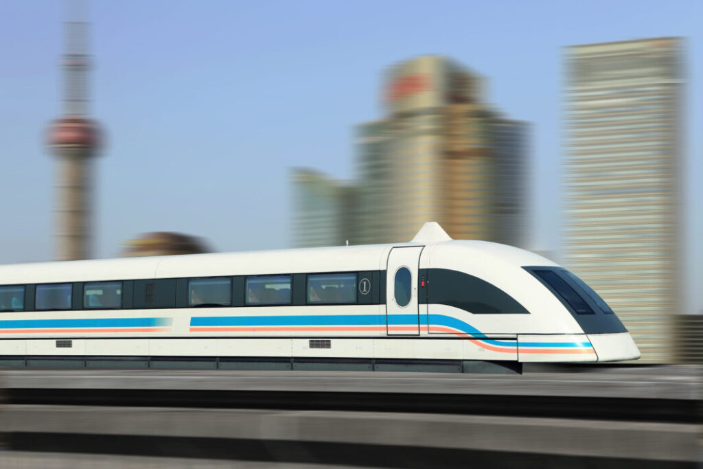 Shanghai Maglev Train (szanghajska kolej magnetyczna) - Chiny