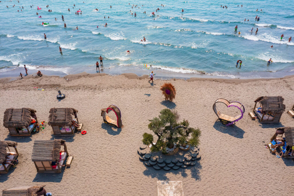 Velika Plaža w Czarnogórze