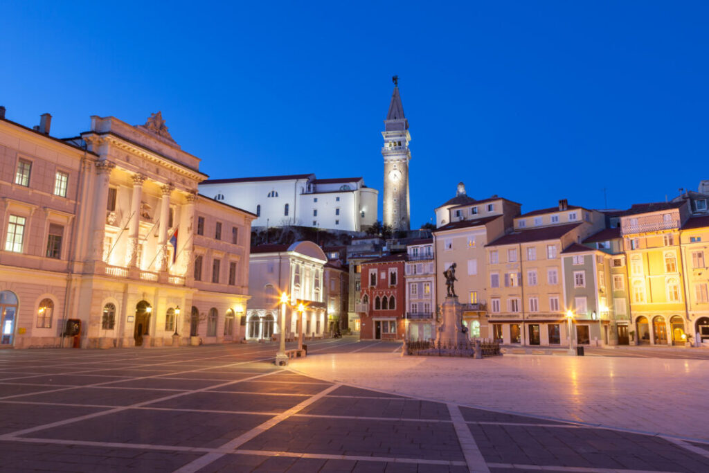 Plac Tartiniego w Piranie