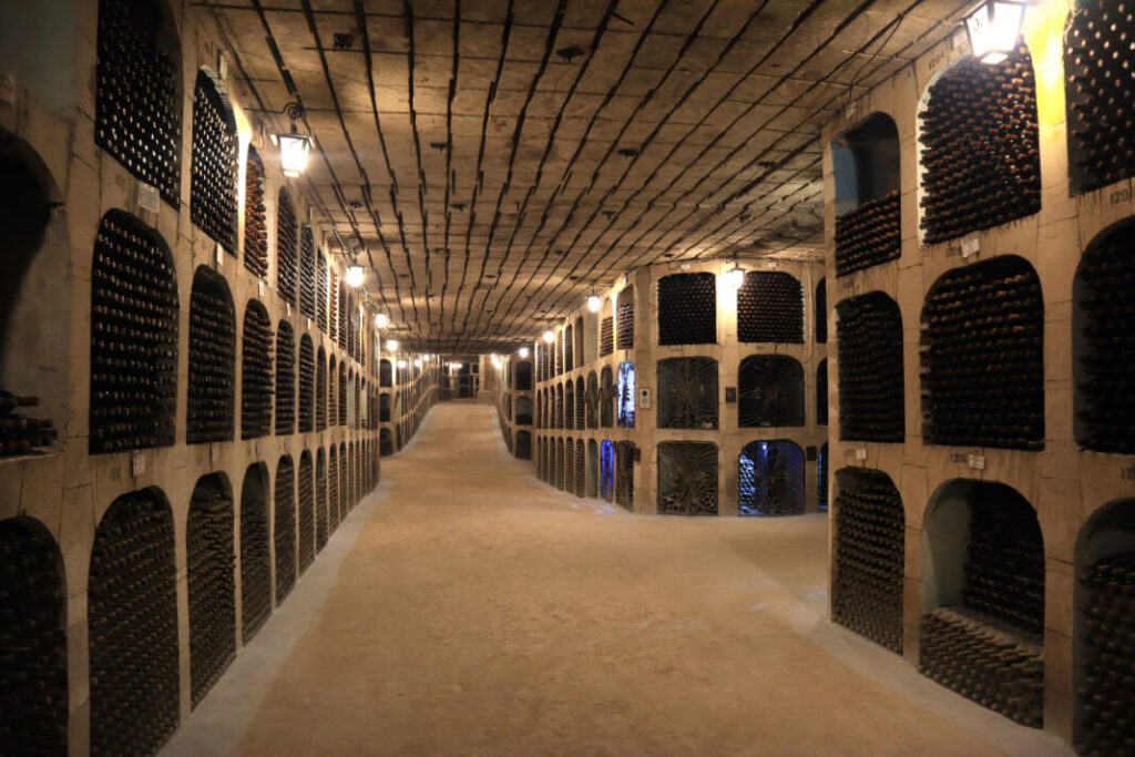 Mołdawia Piwnice winne w „Milestii Mici” w Mołdawii