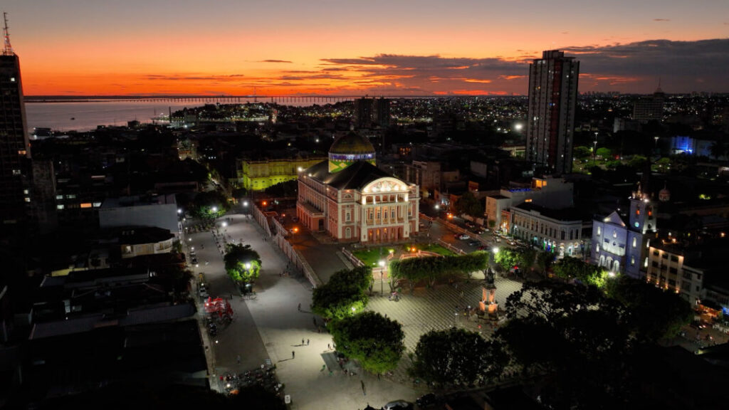 Miasto Manaus w stanie Amazonas - Brazylia