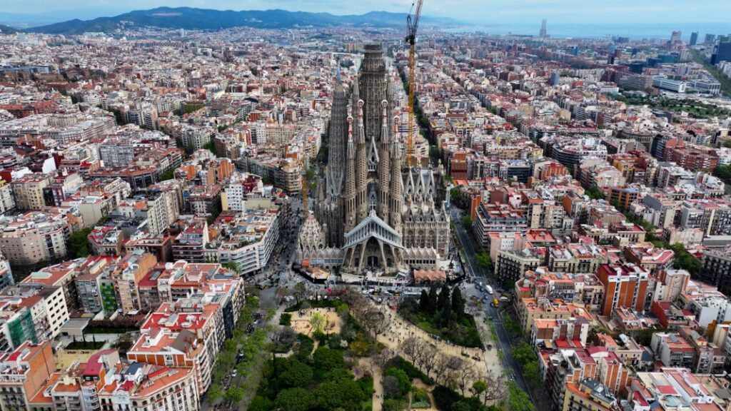 Sagrada Familia w Barcelonie