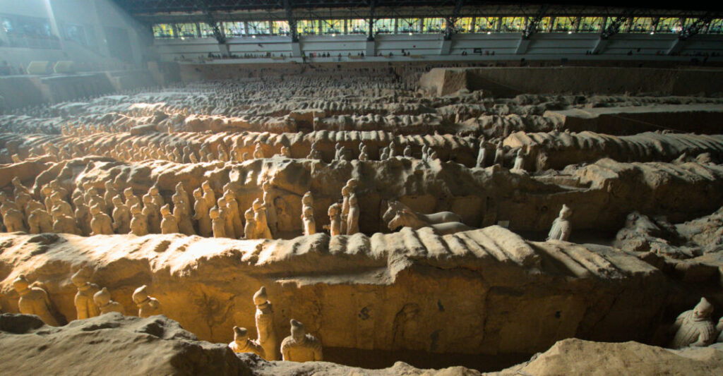 Terakotowa Armia w Xi'an - Chiny