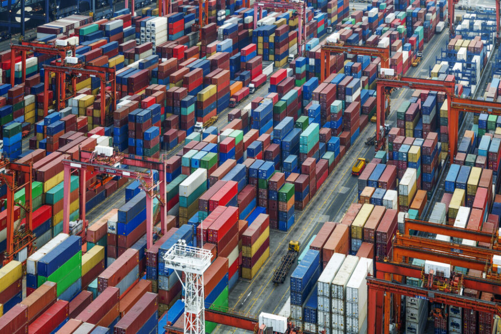 Port kontenerowy w Szanghaju
