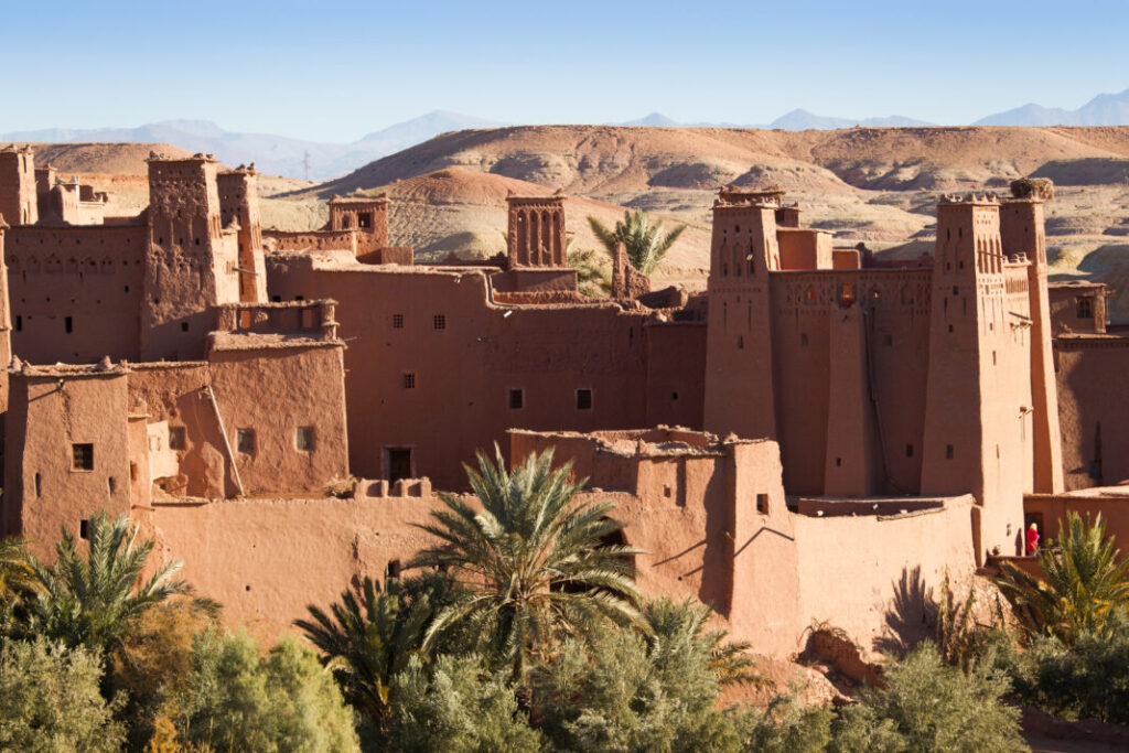 Ksar w południowym Maroku