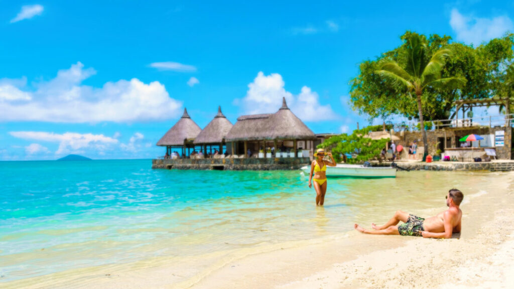 Plaża na Mauritius